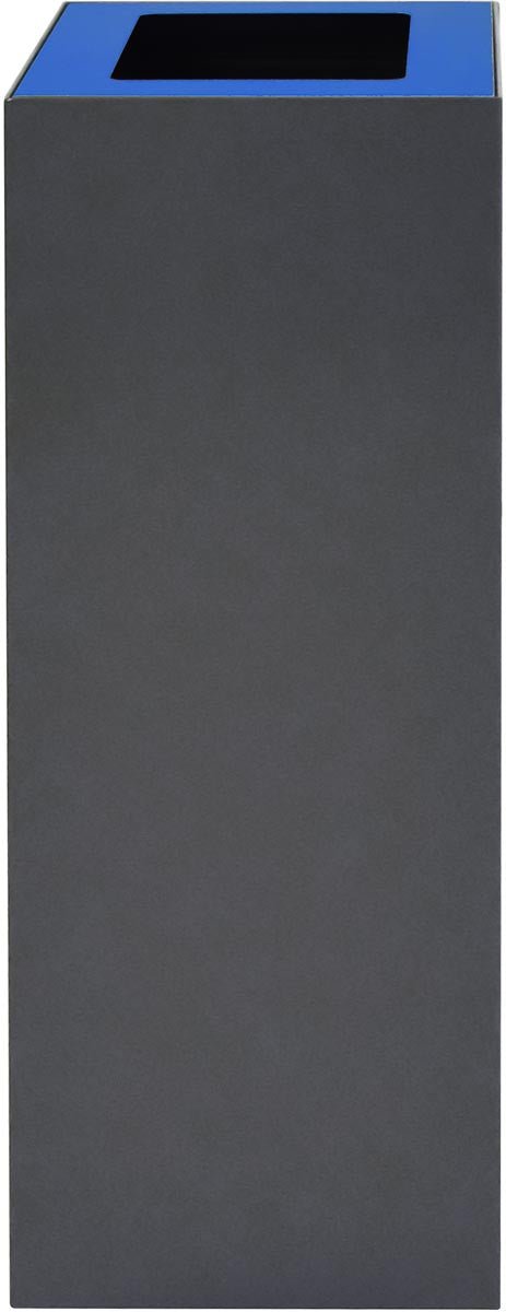 V - Part afvalbak deksel voor modulaire afvalbak 60 l, blauw - OfficeTown