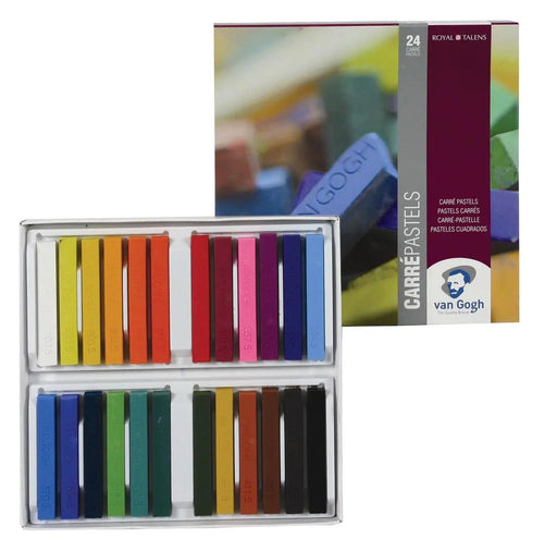 Van Gogh droge pastels, doos met 24 pastels - OfficeTown