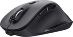 Vertrouw Fyda Comfort draadloze muis Eco, zwart - OfficeTown