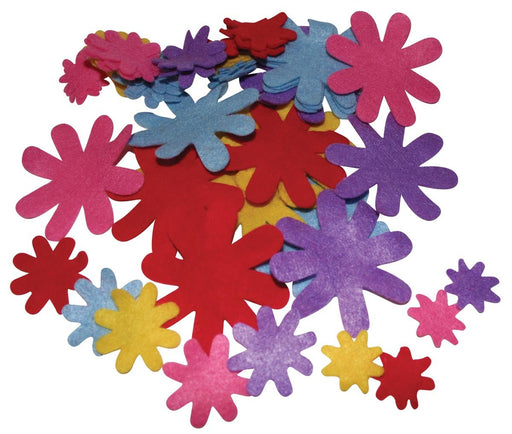 Vilten bloemenmix - 50 stuks - OfficeTown