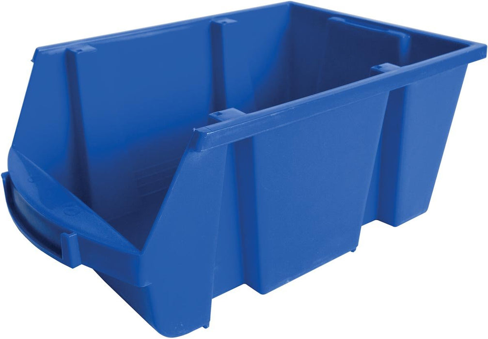Viso stapelbare magazijnbak 10 liter, blauw - OfficeTown
