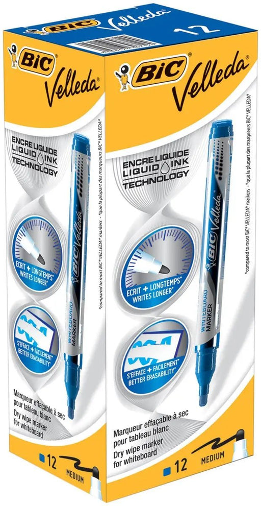 Vloeibare Inkt Whiteboardmarker Pocket blauw met Ronde Punt - OfficeTown