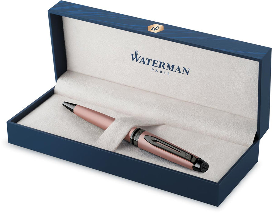 Waterman Expert Rose Gold RT balpen met Blauwe Inkt in Giftbox - OfficeTown