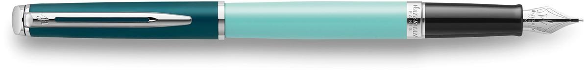 Waterman Hémisphère Colour Blocking vulpen, medium punt, Green CT - OfficeTown