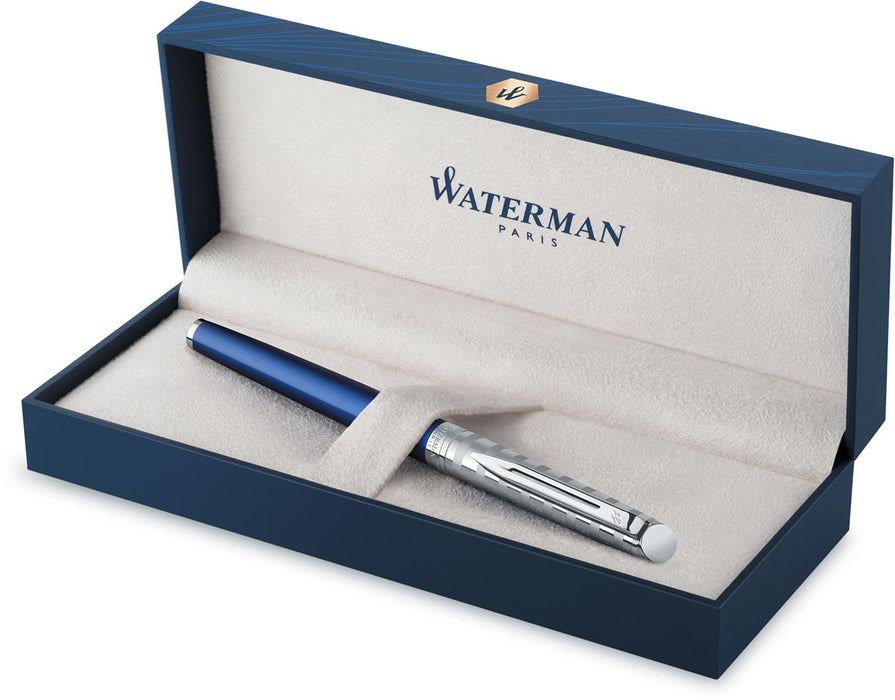 Waterman roller Hémisphère Deluxe Marine Blue met palladium detail - OfficeTown