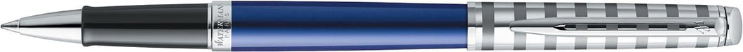 Waterman roller Hémisphère Deluxe Marine Blue met palladium detail - OfficeTown