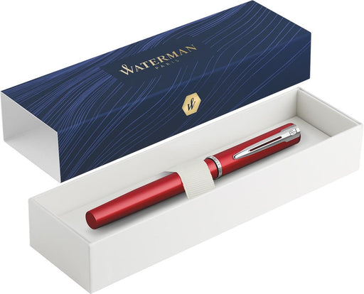 Waterman vulpen Allure, fijne punt, giftbox, rood - OfficeTown