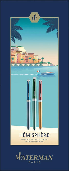 Waterman vulpen Hémisphère Vermillon met palladium detail - OfficeTown