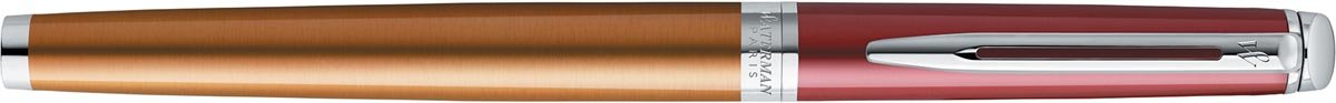 Waterman vulpen met fijne punt Hémisphère Vermillon met palladium details - OfficeTown