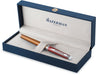 Waterman vulpen met fijne punt Hémisphère Vermillon met palladium details - OfficeTown