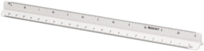 Westcott liniaal, 30 cm, 1:20; 1:25; 1:50; 1:75; 1:100 en 1:125 - OfficeTown
