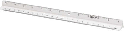 Westcott liniaal, 30 cm, 1:20; 1:25; 1:50; 1:75; 1:100 en 1:125 - OfficeTown
