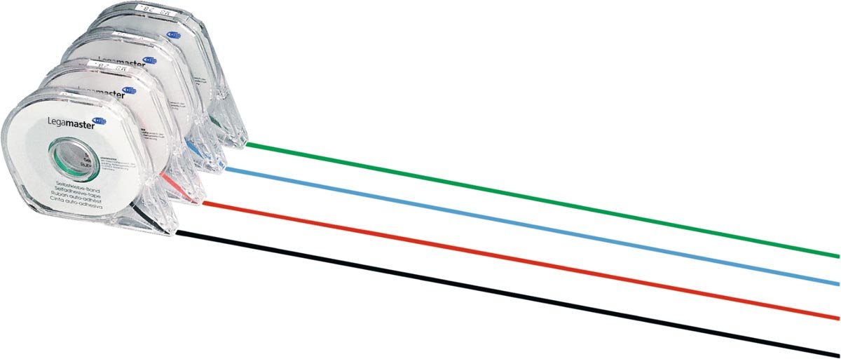 ZELFKL TAPE ZWART 2,5MM X 16M - OfficeTown