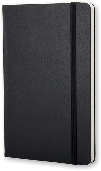 Moleskine notitieboek, ft 13 x 21 cm, geruit, harde kaft, 240 pagina's, zwart