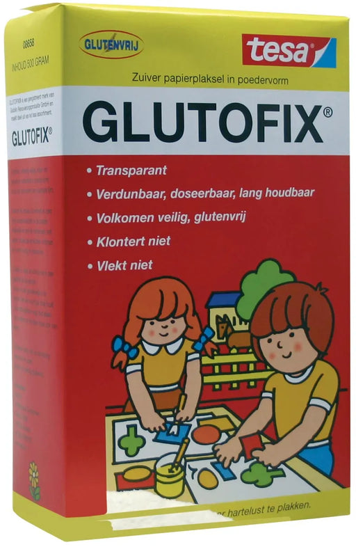 Tesa plakpoeder Glutofix 10 stuks, OfficeTown
